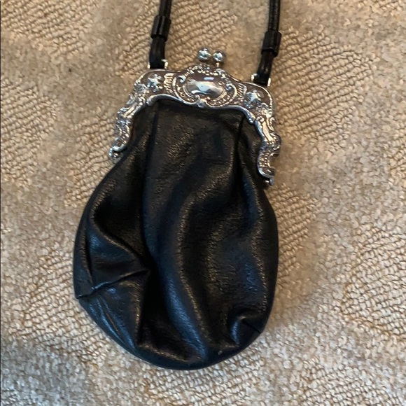 Brighton Handbags - Brighton One World Stacy Crossbody Small Black Bag